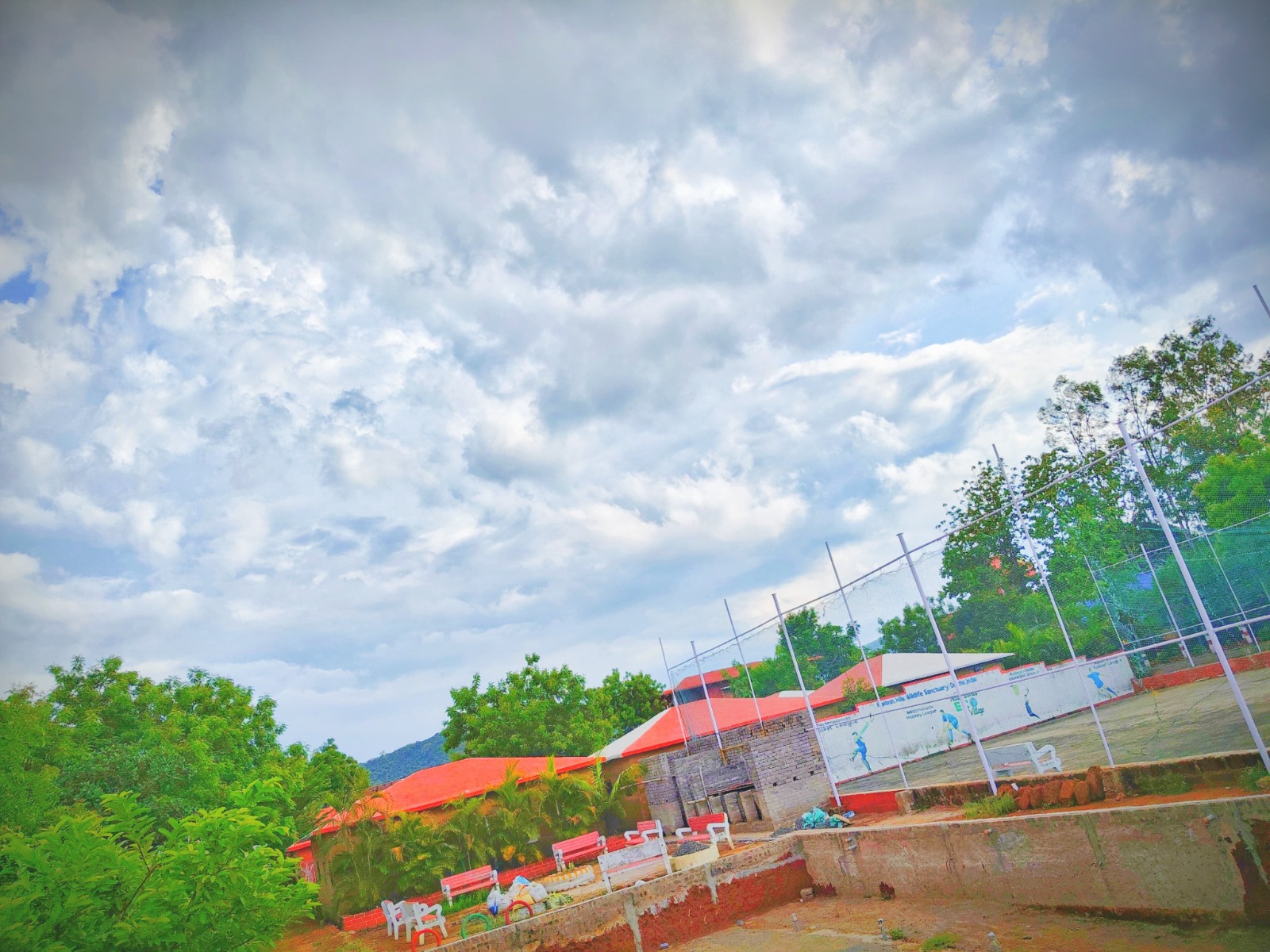 Open skies and natural landscape at Waldenwoods Eco Retreat near Tangi Cuttack